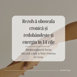 Rezolvă oboseala cronică și redobândește-ți energia în 14 zile